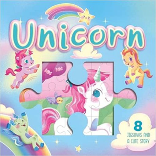 Picture of JIGSAW STORY BOOK - UNICORN